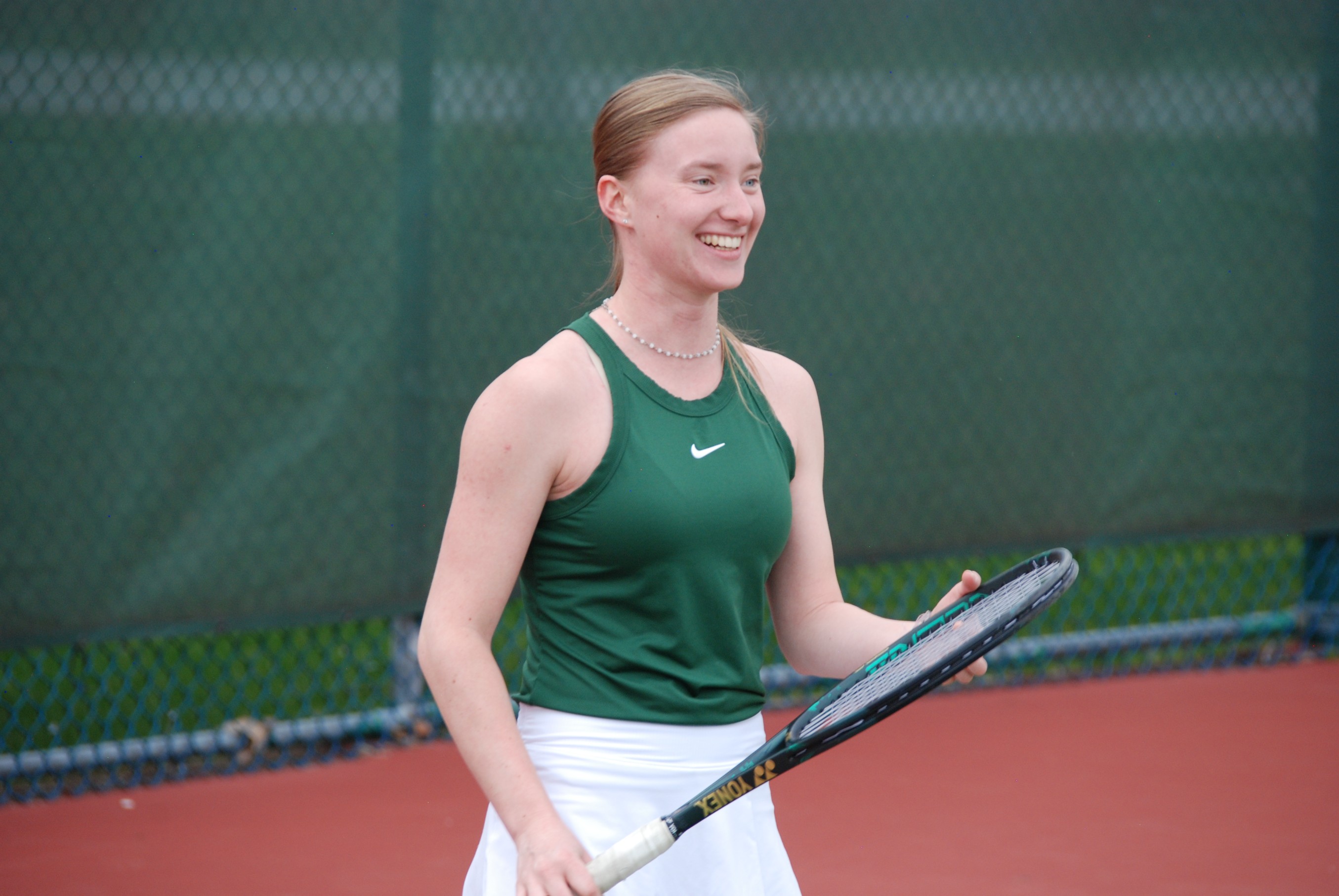 Katherine Almquist 鈥�24, co-captain of Skidmore鈥檚 tennis team