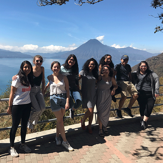 Students in Guatemala