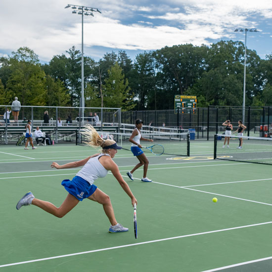 Outdoor+tennis+courts+at+McCaffery-Wagman+Tennis+and+Wellness+Center+